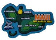 Magnet - Maui Map Rubber