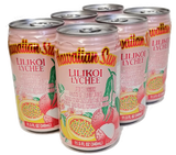 Hawaiian Sun Drink - Lilikoi Lychee 11.5oz (Pack  of 6)  **Limit of 8-6 Packs per purchase transaction**