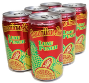 Hawaiian Sun Drink - Luau Punch 11.5oz (Pack of 6)**Limit of 8-6 Packs per purchase transaction**