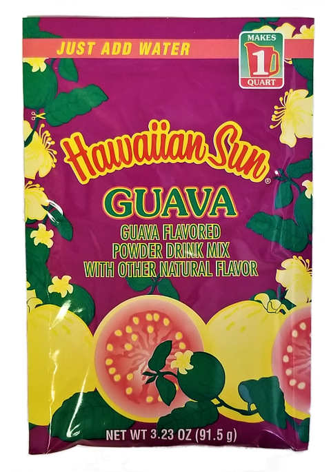 Hawaiian Sun Powdered Guava Nectar Drink Mix 3.23oz