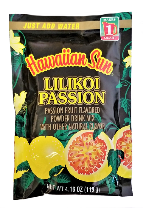 Hawaiian Sun Powdered Lilikoi Passion Drink Mix 4.16oz