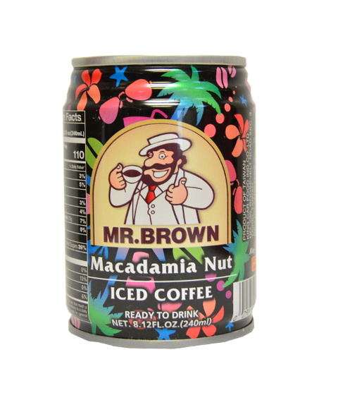 Mr. Brown Macadamia Nut Iced Coffee 8.12oz