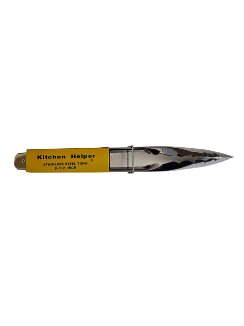 Kitchen Helper Metal Tongs 9"