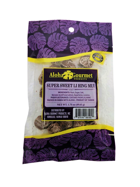 Aloha Gourmet Super Sweet Lihing Mui 1.75 oz (NOT FOR SALE TO CALIFORNIA)