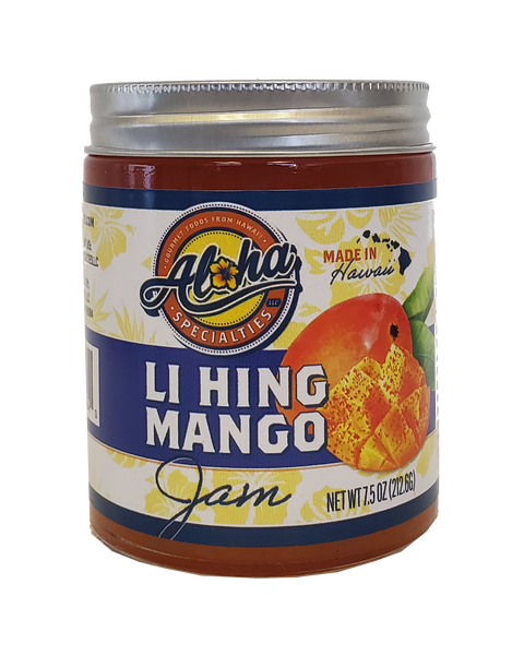 Aloha Specialties Li Hing Mango Jam 7.5oz.