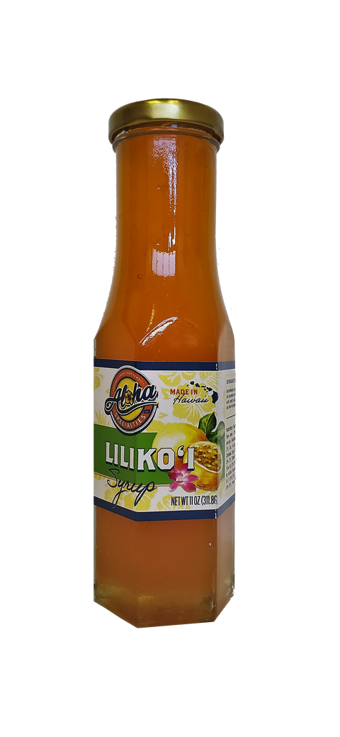 Aloha Specialties Lilikoi Syrup 11oz.
