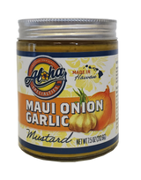 Aloha Specialties Maui Onion Garlic Mustard 7.5oz.