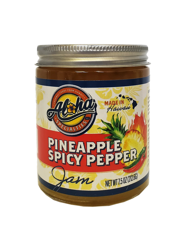 Aloha Specialties Pineapple Spicy Pepper Jam 7.5oz.