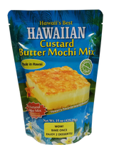 Hawaii's Best Hawaiian Custard Butter Mochi Mix 15 oz