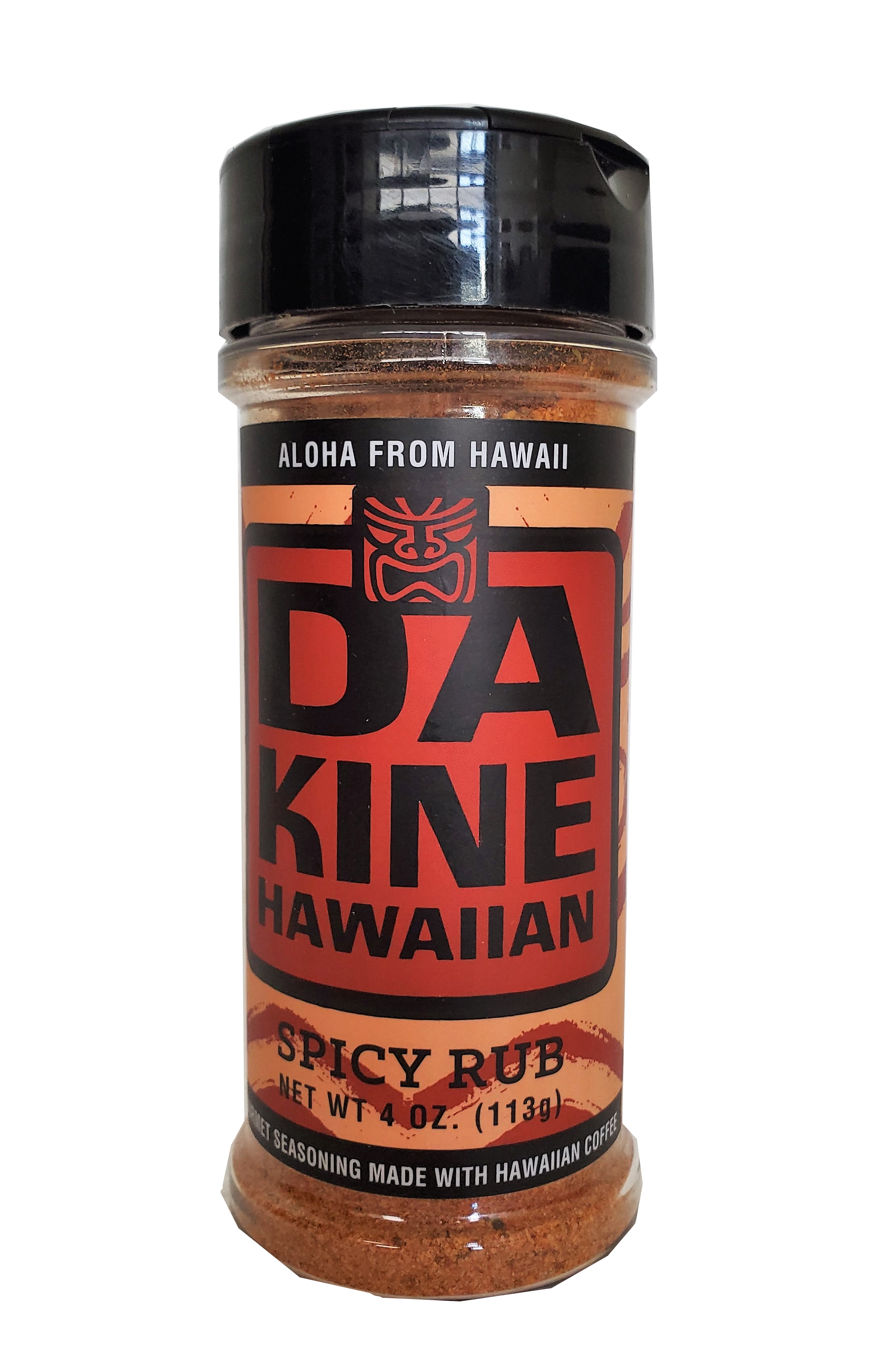 Da Kine Hawaiian Rub Spicy Gourmet Seasoning 4oz– Hawaii Food To You