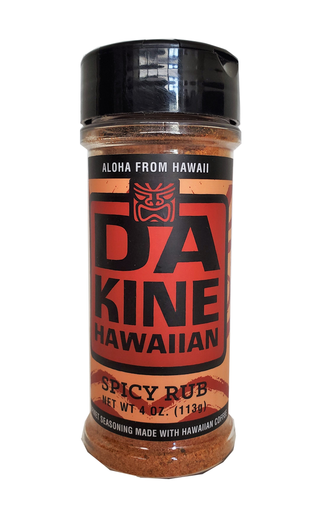 Da Kine Hawaiian Rub Spicy Gourmet Seasoning 4oz