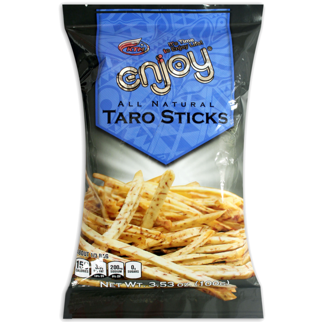 Enjoy All Natural Taro Sticks 3.53oz.