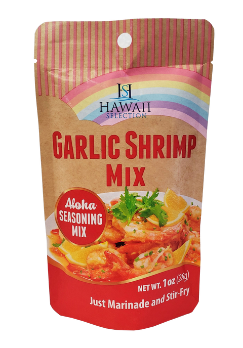 Hawaii Selection Garlic Shrimp Mix Packet 1oz