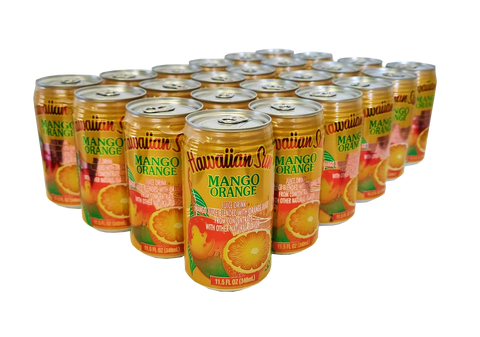 Hawaiian Sun Drink - Mango Orange (24 Pack)  **Limit 2 cases per purchase transaction**