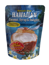 Hawaii's Best Hawaiian Coconut Syrup & Delights 4oz