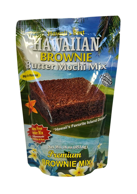 Hawaii's Best Hawaiian Brownie Butter Mochi Mix 16oz