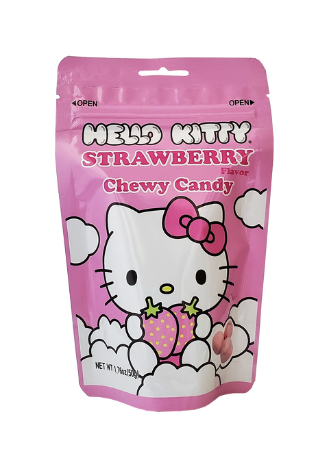 Hello Kitty Strawberry Chew Candy 1.76oz.