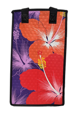 Tropical Paper Garden Reusable Hot/Cold Double Wine Bag- HIPSTER PURPLE