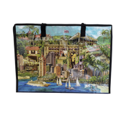 Tropical Paper Garden Reusable Shopping Bag - HOLOHOLO BAG