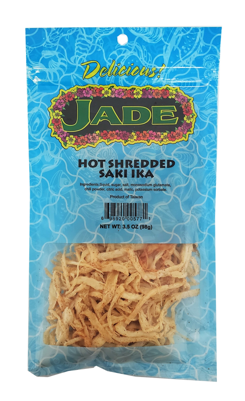 Jade Hot Shredded Saki Ika 3.5 oz (NOT FOR SALE TO CALIFORNIA)