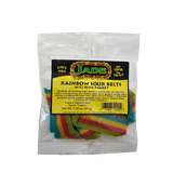 Jade Rainbow Sour Belts w/ Li Hing Packet 2.25 oz (NOT FOR SALE TO CALIFORNIA)