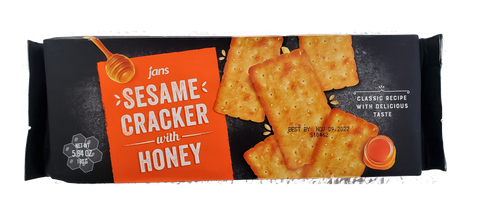JANS Sesame Cracker with Honey 6.7oz.