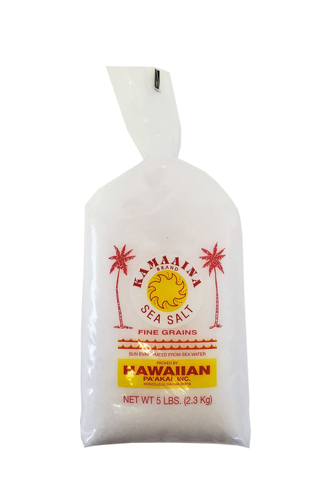 Kamaaina Sea Salt 5LB (Fine Grains)