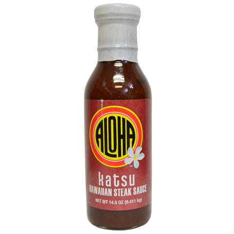 Aloha Katsu Hawaiian Steak Sauce 14.5 oz