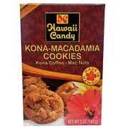 Hawaii Candy Kona Coffee Macadamia Nut Cookies 5 oz