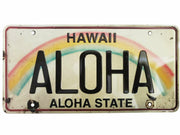 Novelty Vintage License Plate - Aloha
