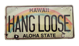 Novelty Vintage License Plate - Hang Loose