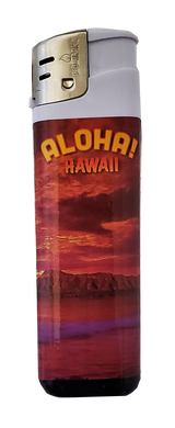 Hand Lighter - Aloha Hawaii Diamond Head