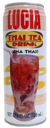 Lucia Thai Tea Drink 17.5 oz (Cha Thai)