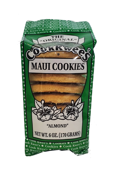 Maui Cook Kwees Almond Cookies 6oz.