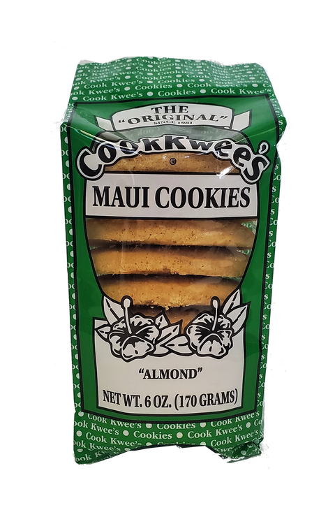 CookKwees Maui Cookies Almond 6oz.