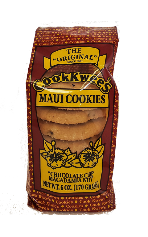 Maui Cook Kwees Chocolate Chip Cookies 6oz.