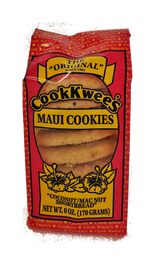Maui Cook Kwees Coconut Macadamia Nut Cookies 6oz.