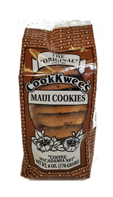 Maui Cook Kwees Coffee Macadamia Nut Cookies 6oz.