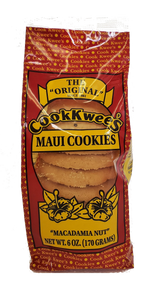 Maui Cook Kwees Macadamia Nut Cookies 6oz.