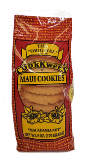 Maui Cook Kwees Macadamia Nut Cookies 6oz.