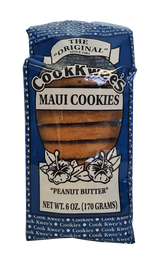 Maui Cook Kwees Peanut Butter Cookies 6oz.