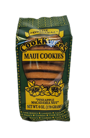 Maui Cook Kwees Pineapple Macadamia Nut Cookies 6oz.