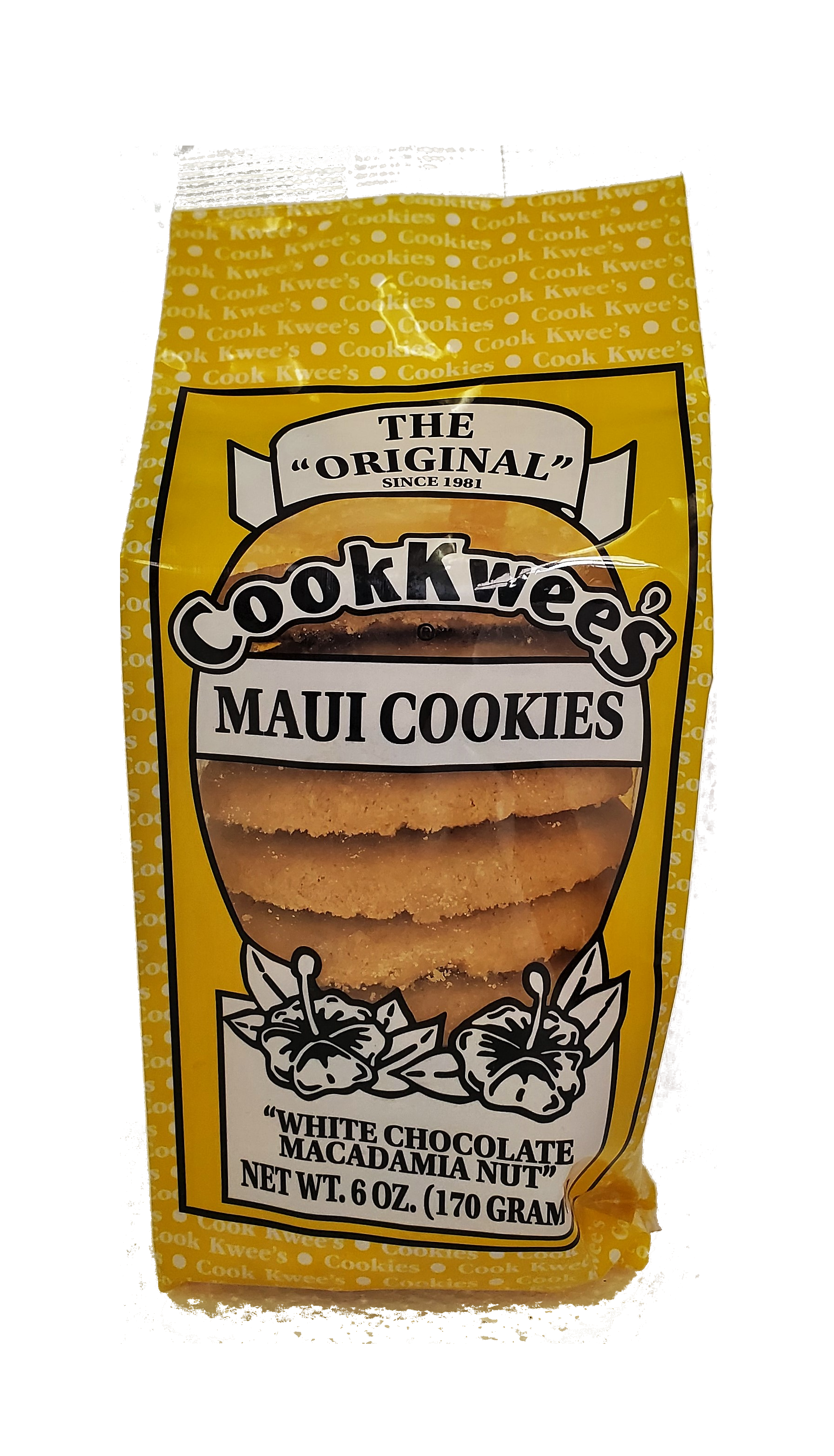 CookKwees Maui Cookies White Chocolate Chip 6oz.– Hawaii Food To You