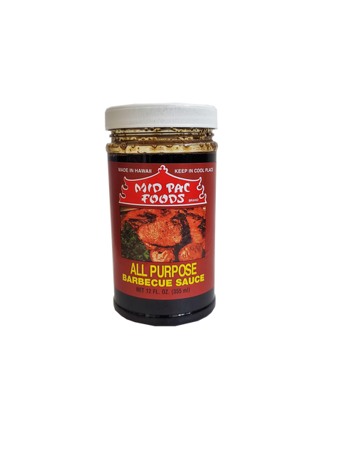 Mid Pac All Purpose Barbecue Sauce 12oz