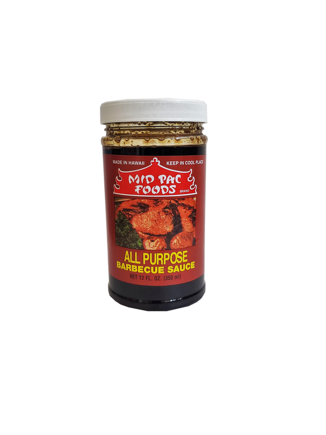 Mid Pac All Purpose Barbecue Sauce 12oz