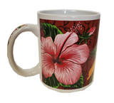 Mug - Hibiscus  11 oz | Comes in a Mug Box