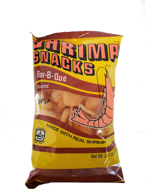 Marco Polo Brand Shrimp Chips Bar-B-Que 2.5oz.