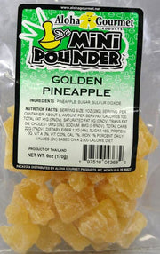 Aloha Gourmet Da Mini Pounder Golden Pineapple 6 oz