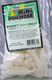 Aloha Gourmet Da Mini Pounder Sweet Coconut 4.25 oz