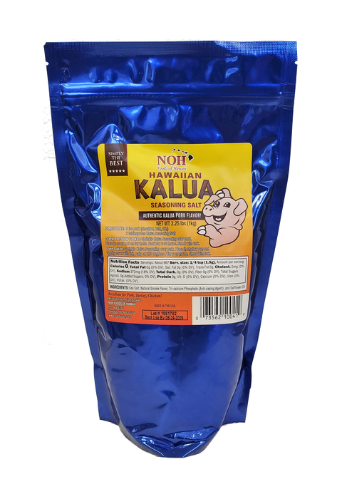 NOH Hawaiian Kalua Seasoning Salt 2.25LB